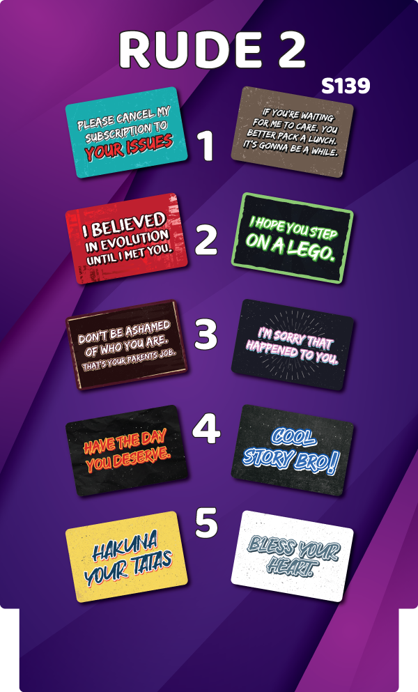 BUNDLE: Rude 2