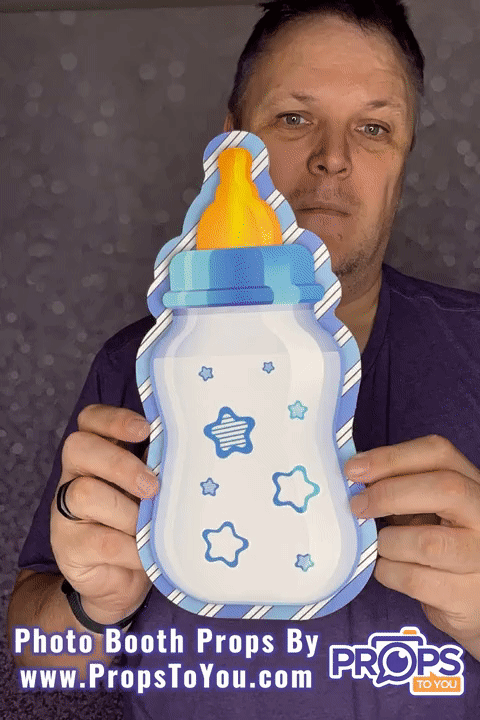BUNDLE! Baby Shower: Boy - 6 Double-Sided Photo Booth Props