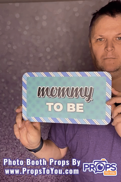 BUNDLE! Baby Shower: Boy - 6 Double-Sided Photo Booth Props