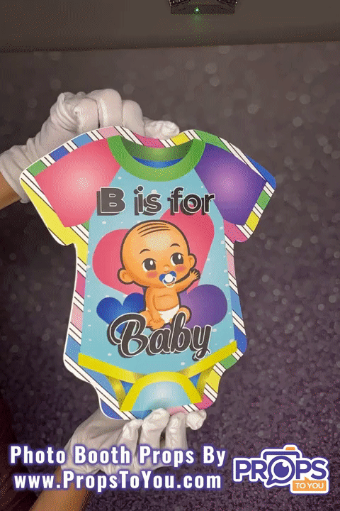 BUNDLE! Baby Shower: Generic - 5 Double-Sided Photo Booth Props