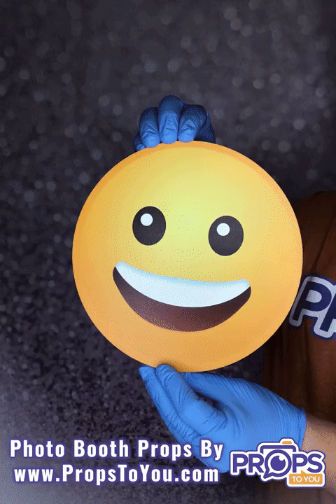 BUNDLE! Emoji Bundle - 5 Double-Sided Photo Booth Props