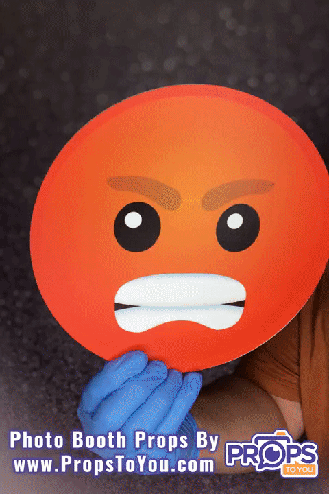 BUNDLE! Emoji Bundle - 5 Double-Sided Photo Booth Props