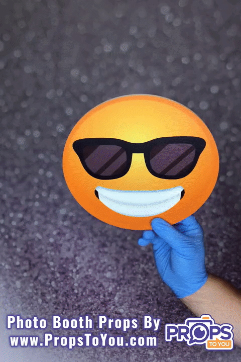BUNDLE! Emoji Bundle - 5 Double-Sided Photo Booth Props