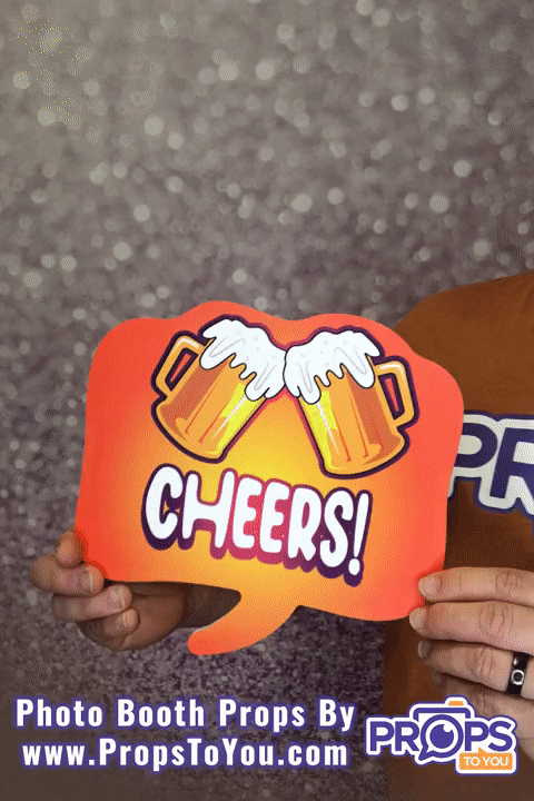 BUNDLE! Fun Signs Bundle - 5 Double-Sided Photo Booth Props