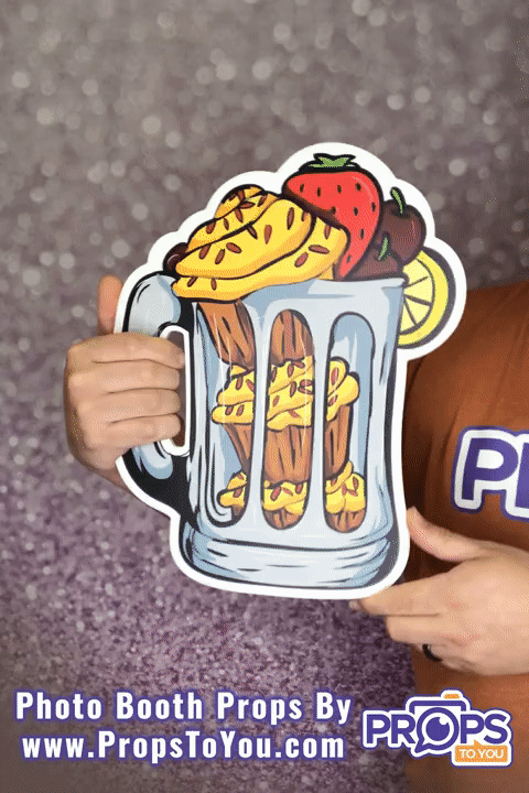 BIG Props: Beer Mug/Cupcake Mug Photo Booth Prop