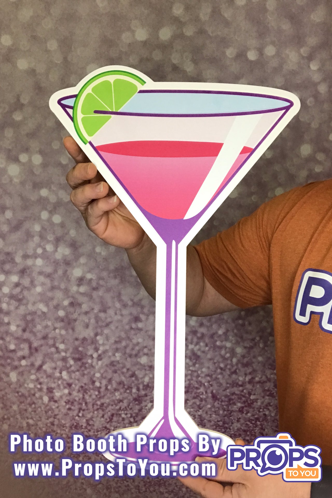 BIG Props: Cocktails! Martini/Cosmopolitan Photo Booth Prop