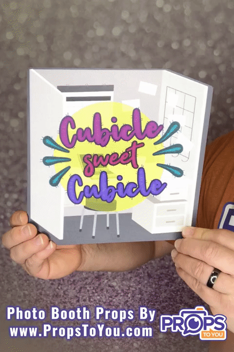 BUNDLE! Office Party Bundle - 5 Double-Sided Photo Booth Props