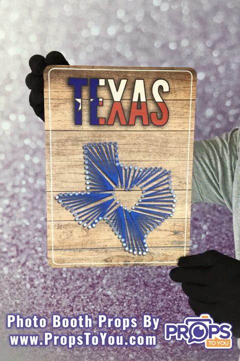 BUNDLE! Texas - 5 Double-Sided Photo Booth Props