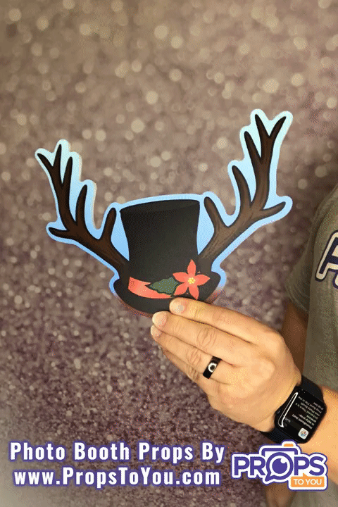 BUNDLE! Christmas - Classic Bundle - 5 Double-Sided Photo Booth Props