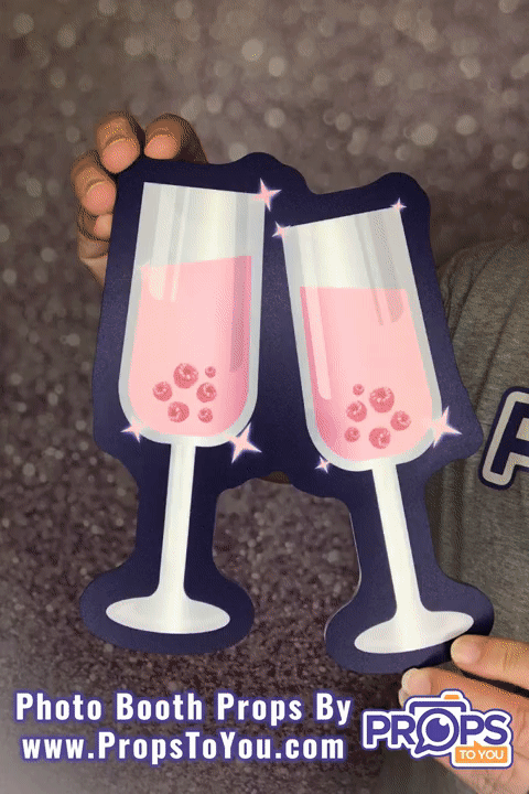 BUNDLE! New Years - 2024 Bundle - 5 Double-Sided Photo Booth Props