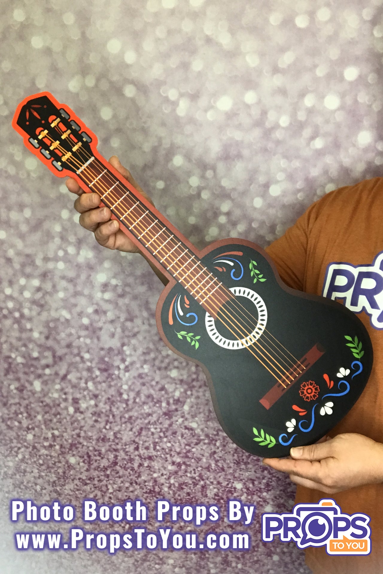 BIG Props: Texas! Western Guitar Photo Booth Prop