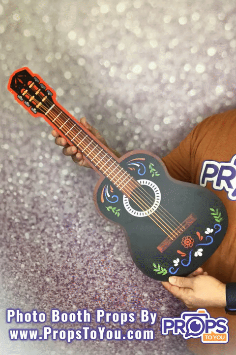 BIG Props: Texas! Western Guitar Photo Booth Prop