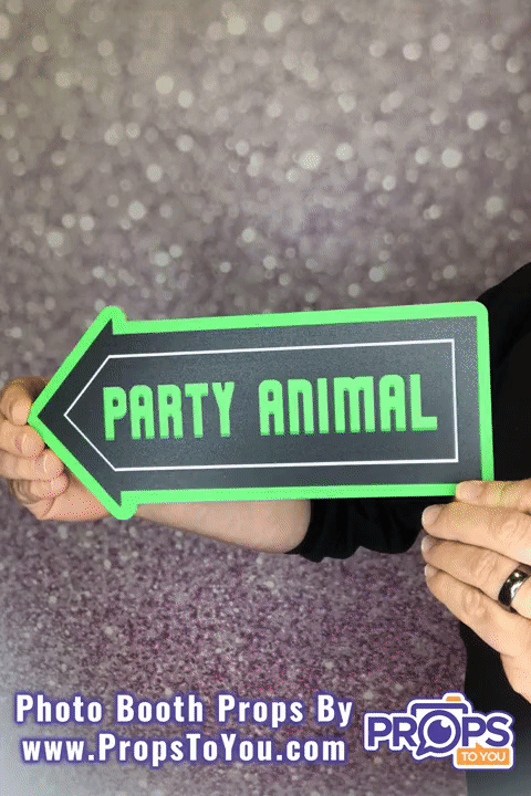 BUNDLE! Fun Bright Signs - 5 Double-Sided Photo Booth Props