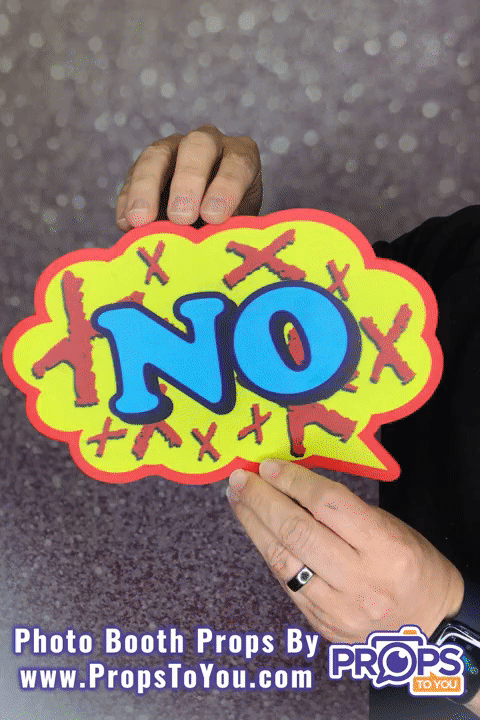 BUNDLE! Fun Bright Signs - 5 Double-Sided Photo Booth Props