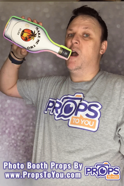 BUNDLE! Alcohol - 5 Double-Sided Photo Booth Props