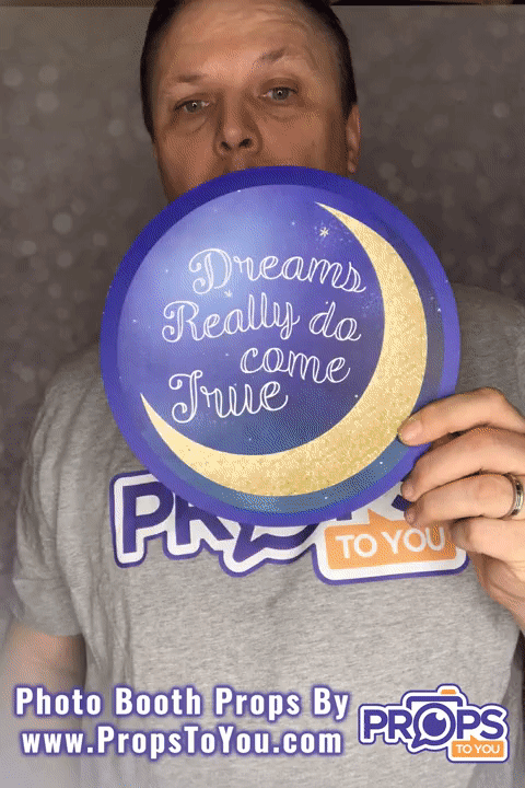 BUNDLE! Wedding - Celestial Bundle - 5 Double-Sided Photo Booth Props