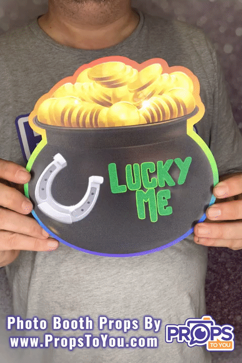 BUNDLE! Saint Patricks - 5 Double-Sided Photo Booth Props