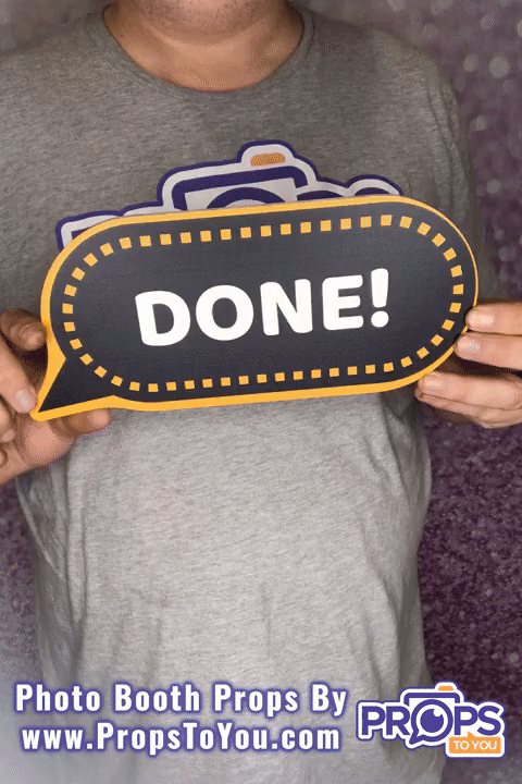 BUNDLE! Graduation - 5 Double-Sided Photo Booth Props