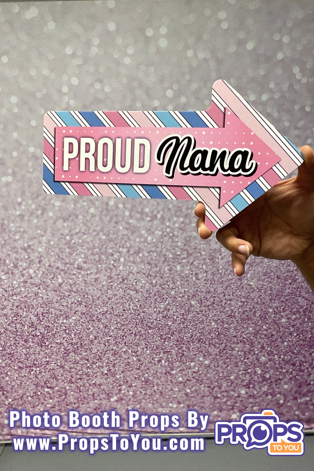 BUNDLE! Baby Shower: Family Names - 5 Double-Sided Photo Booth Props