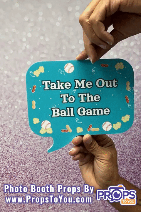 BUNDLE: Baseball 5 Double-Sided Photo Booth Props