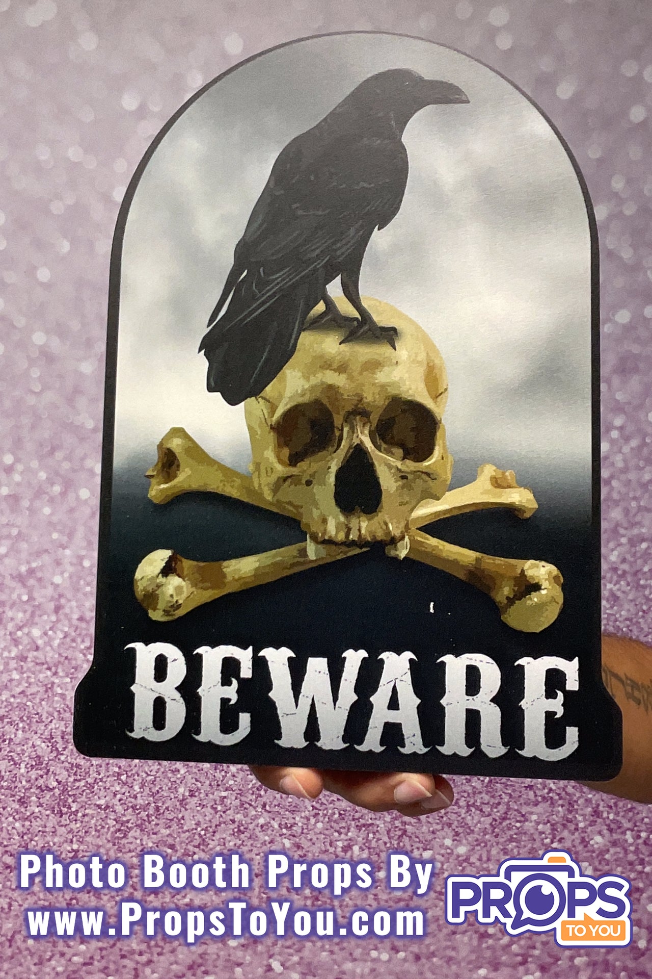 BUNDLE: Halloween 2 - 5 Double-Sided Photo Booth Props
