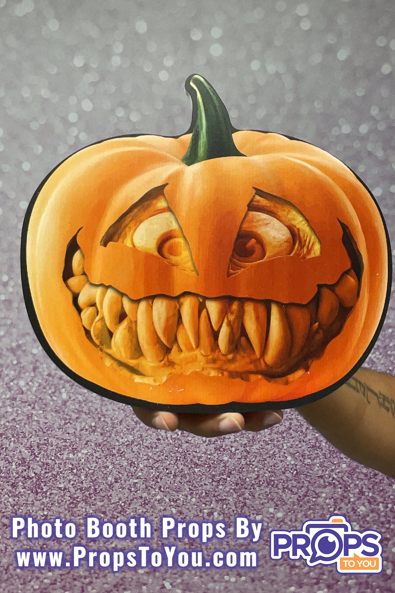 BUNDLE: Halloween 2 - 5 Double-Sided Photo Booth Props