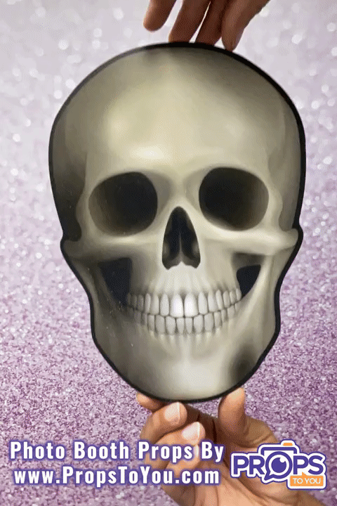 BUNDLE: Halloween 2 - 5 Double-Sided Photo Booth Props