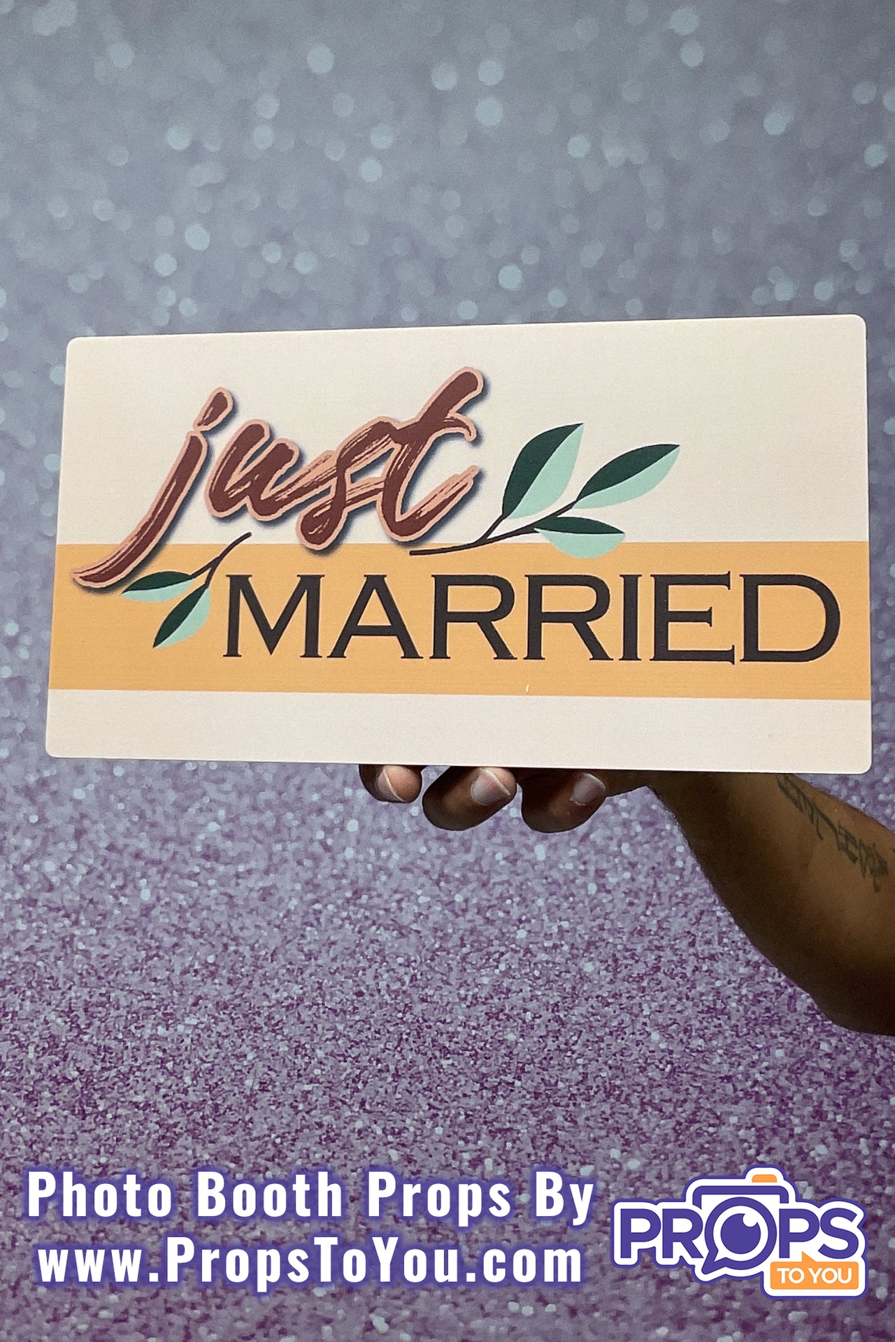 BUNDLE: Wedding Party 2 - 5 Double-Sided Photo Booth Props