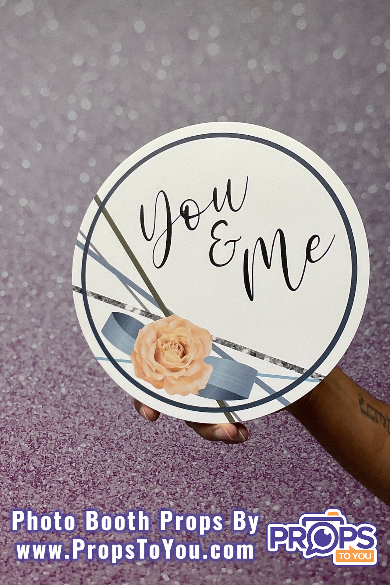 BUNDLE: Wedding Party 3 - 5 Double-Sided Photo Booth Props