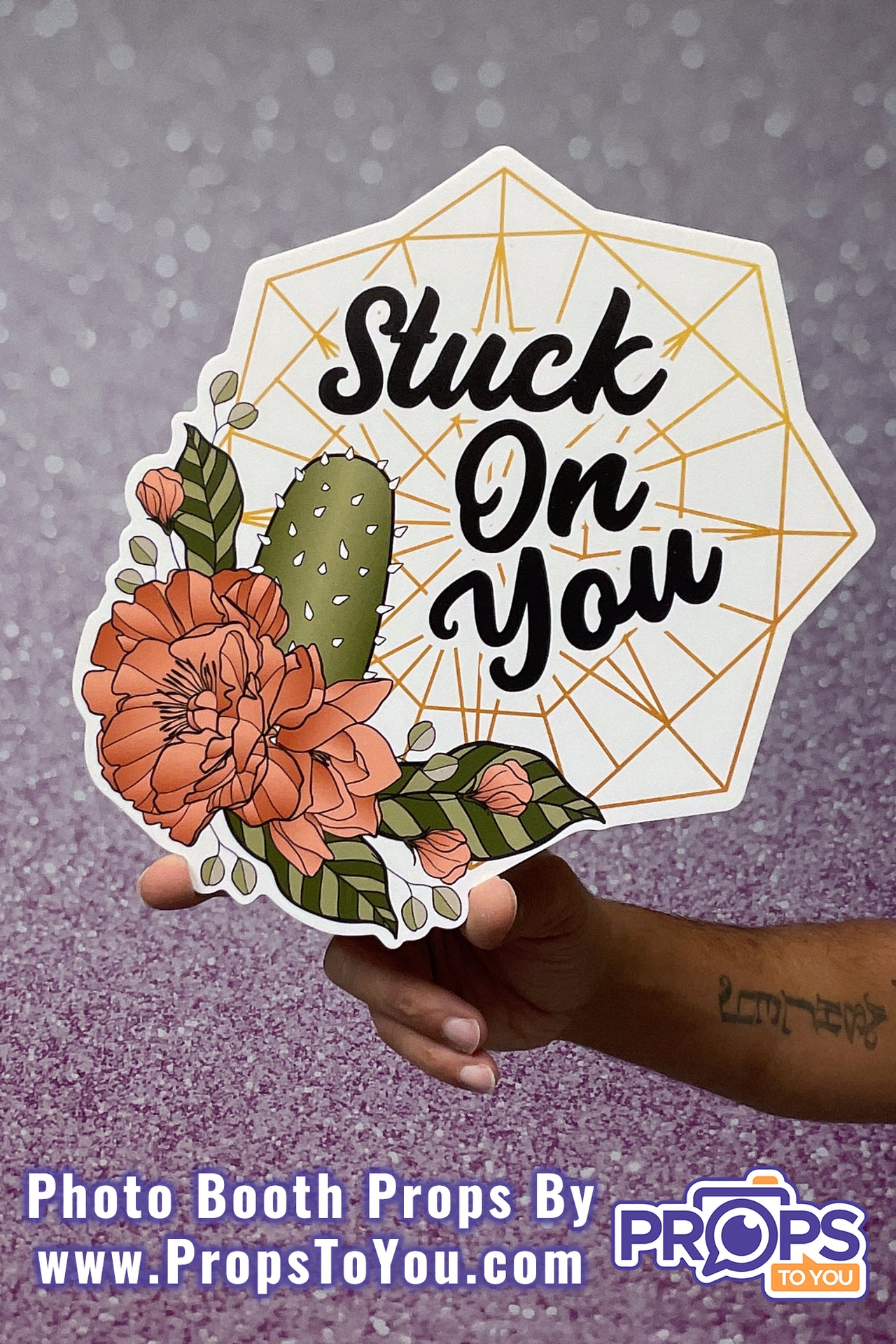 BUNDLE: Garden Wedding 5 Double-Sided Photo Booth Props