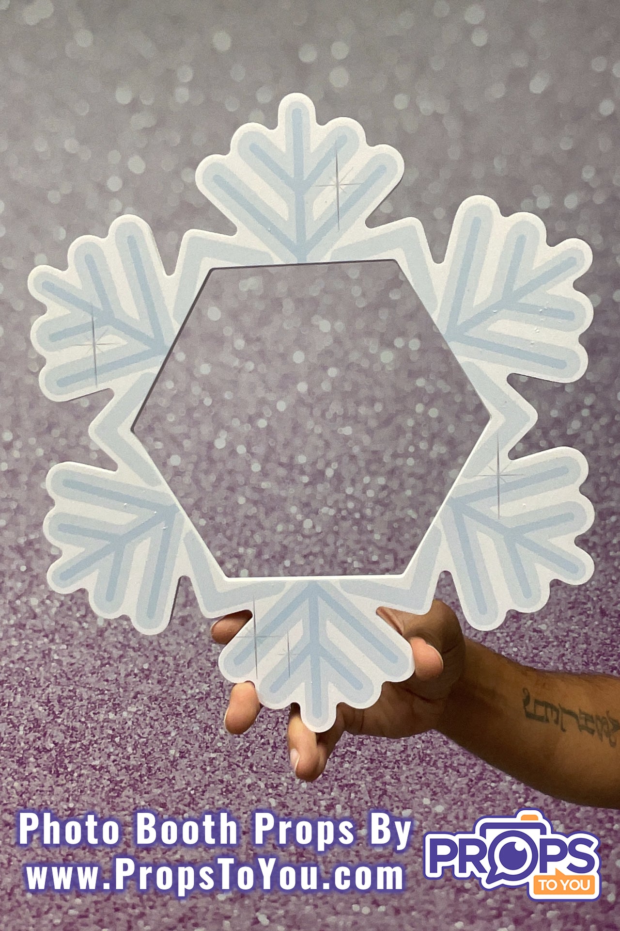 BUNDLE: Winter 5 Double-Sided Photo Booth Props