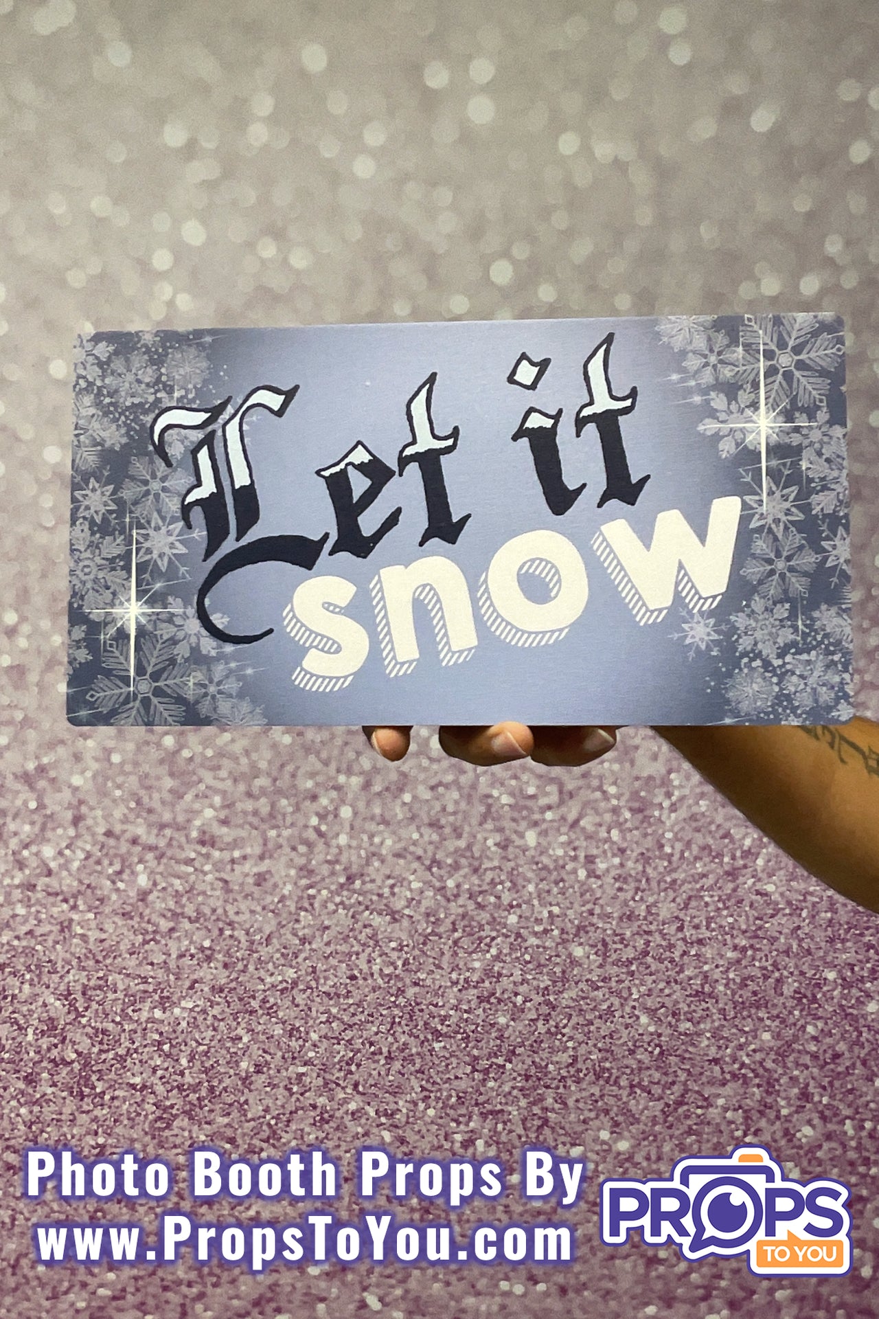 BUNDLE: Winter 5 Double-Sided Photo Booth Props