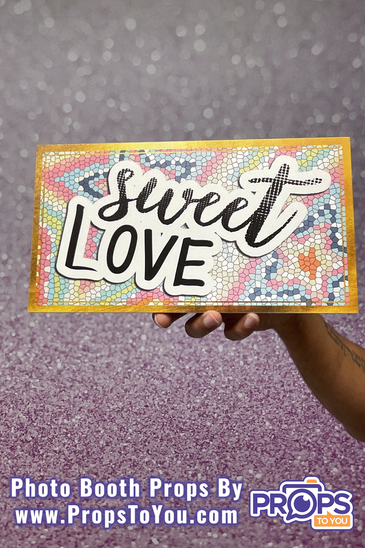 BUNDLE: Wedding Party 4 - 5 Double-Sided Photo Booth Props