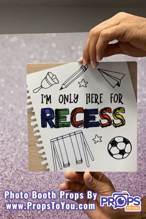 BUNDLE: School 5 Double-Sided Photo Booth Props