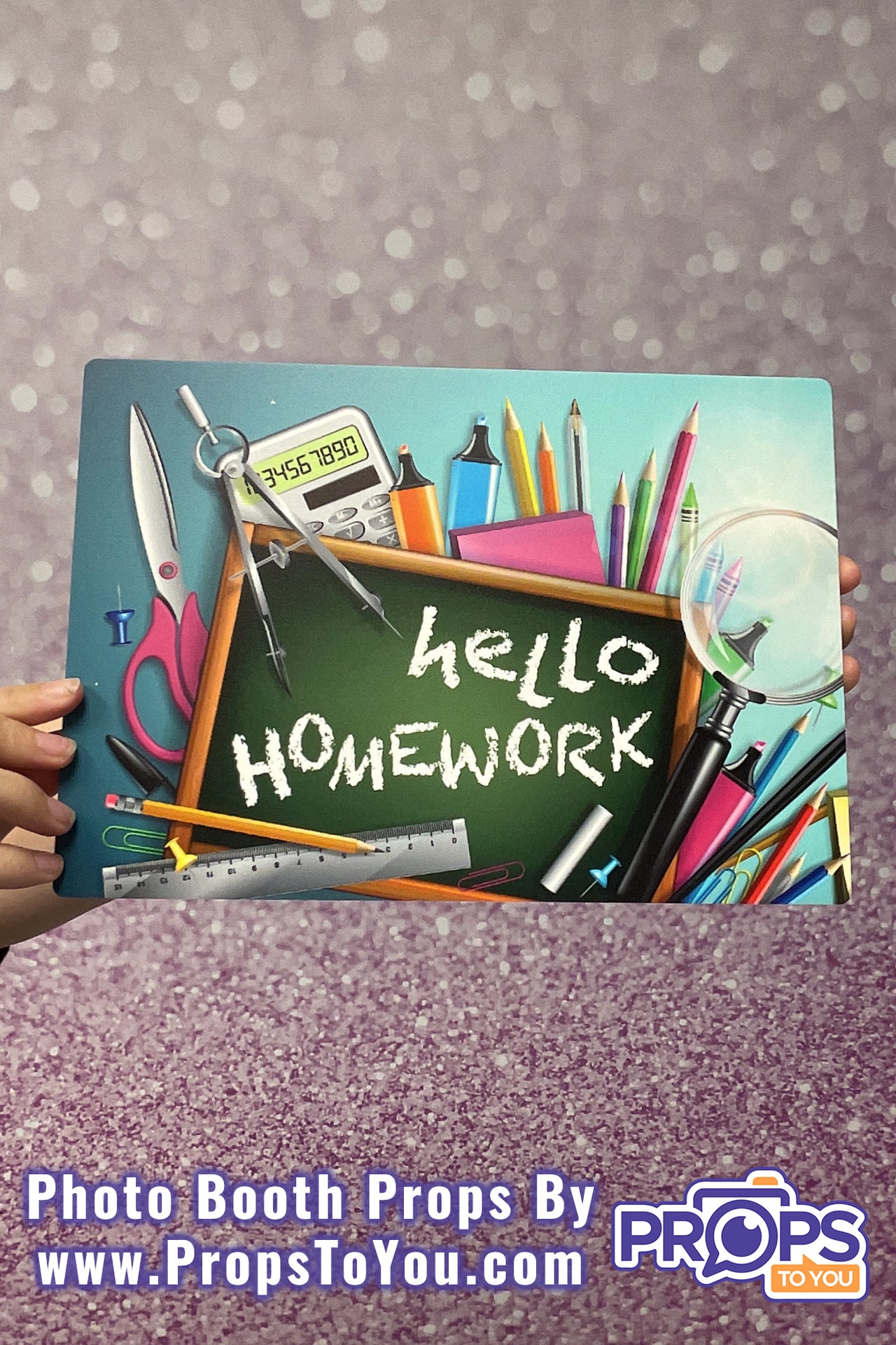 BUNDLE: School 5 Double-Sided Photo Booth Props