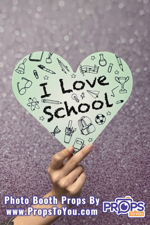 BUNDLE: School 5 Double-Sided Photo Booth Props