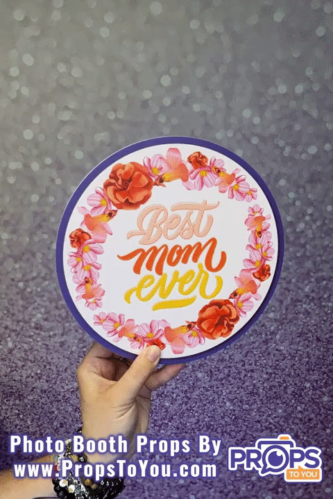 BUNDLE! Mother's Day - 5 Double-Sided Photo Booth Props