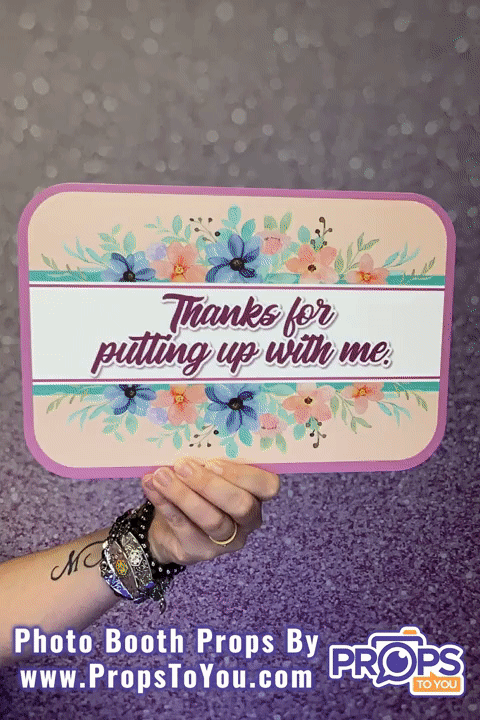 BUNDLE! Mother's Day - 5 Double-Sided Photo Booth Props