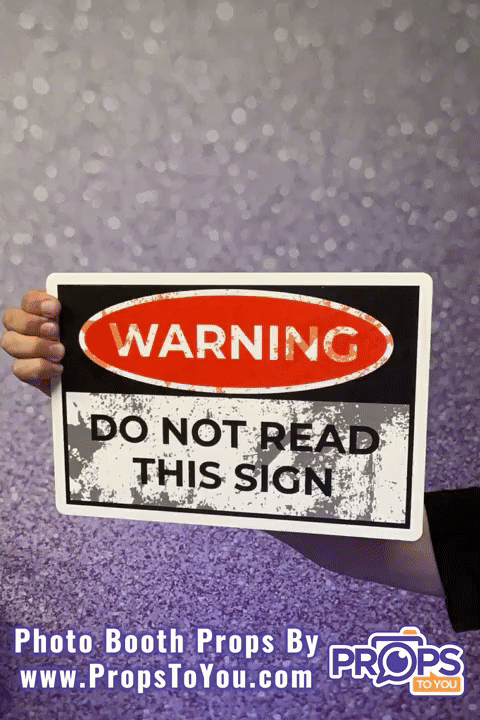 BUNDLE! Fun Signs 2 - 5 Double-Sided Photo Booth Props