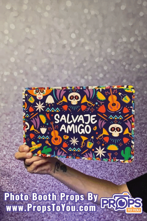 BUNDLE! Fiesta - 5 Double-Sided Photo Booth Props