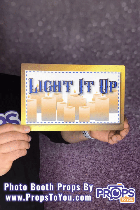 BUNDLE! Bar Mitzvah - 5 Double-Sided Photo Booth Props
