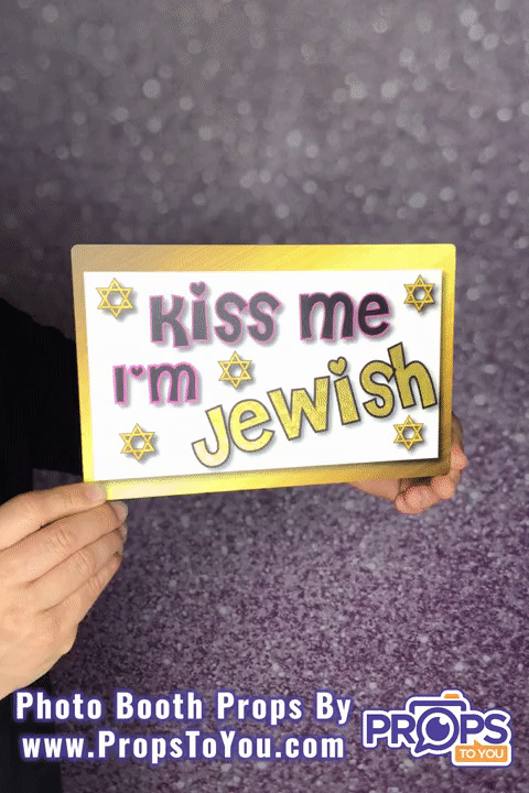 BUNDLE! Bat Mitzvah - 5 Double-Sided Photo Booth Props