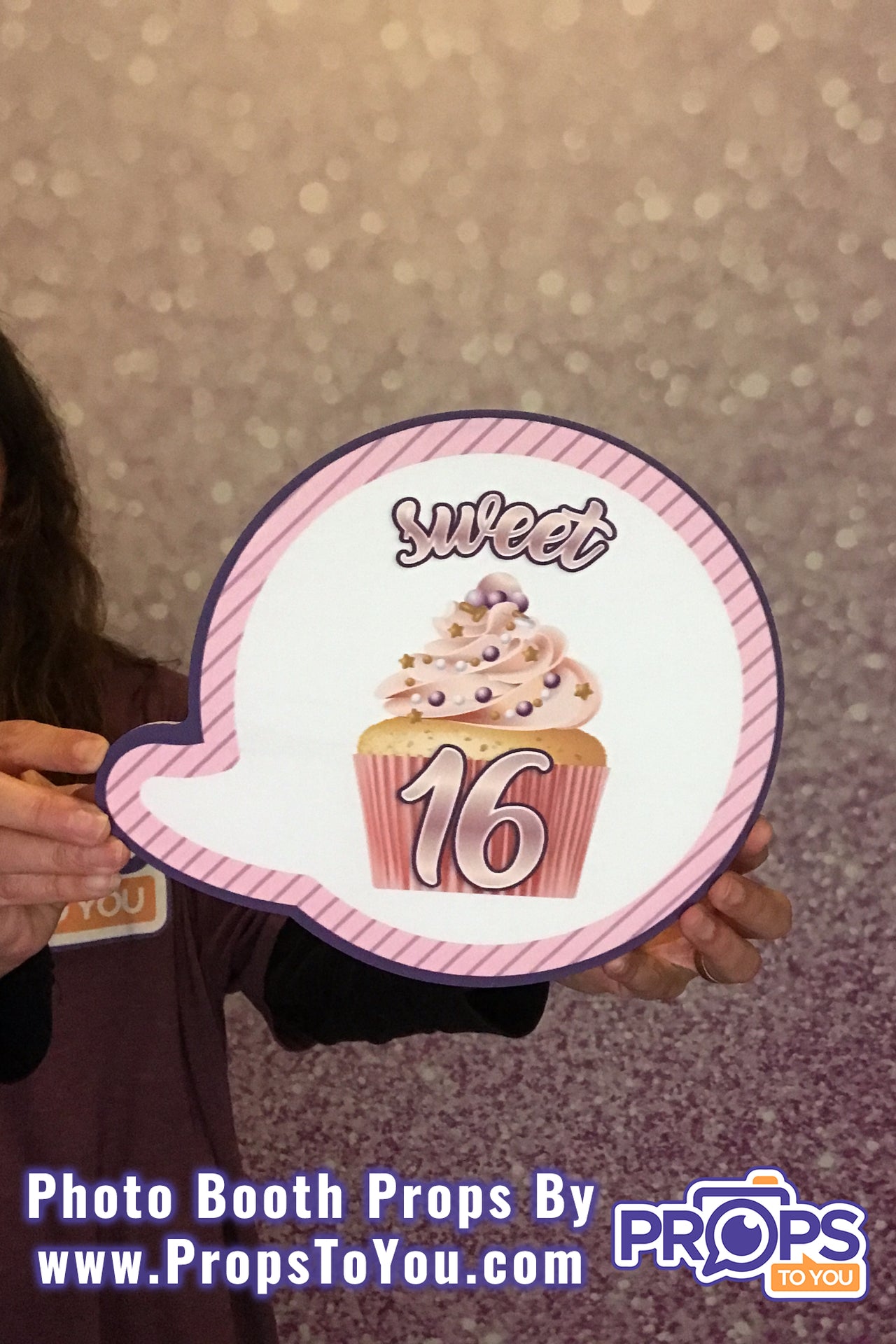 BUNDLE! Sweet 16 - 5 Double-Sided Photo Booth Props