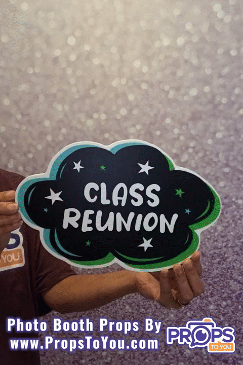BUNDLE! Reunion - 5 Double-Sided Photo Booth Props