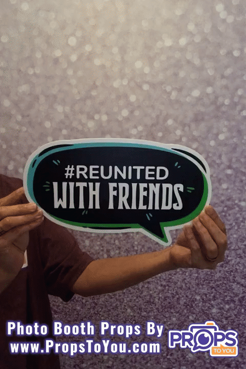 BUNDLE! Reunion - 5 Double-Sided Photo Booth Props