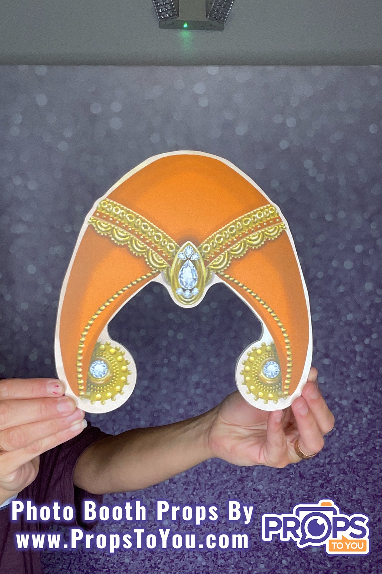 BUNDLE! Bollywood - 5 Double-Sided Photo Booth Props