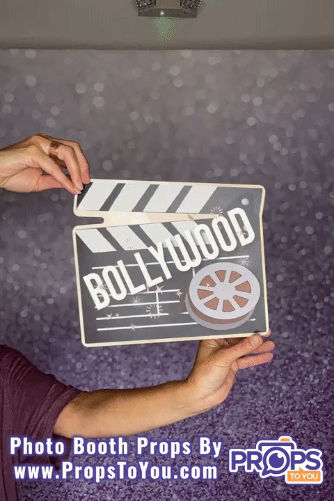BUNDLE! Bollywood - 5 Double-Sided Photo Booth Props