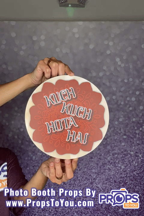 BUNDLE! Bollywood - 5 Double-Sided Photo Booth Props