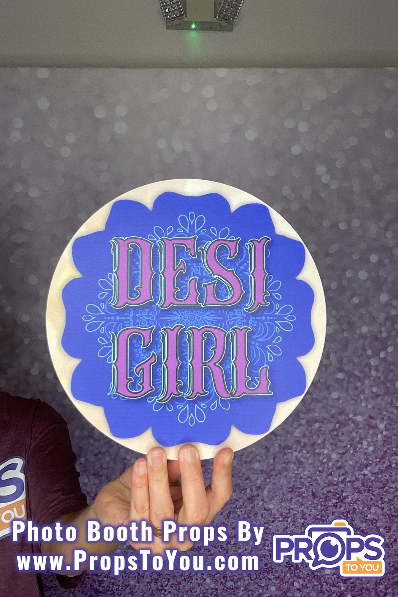 BUNDLE! Bollywood - 5 Double-Sided Photo Booth Props