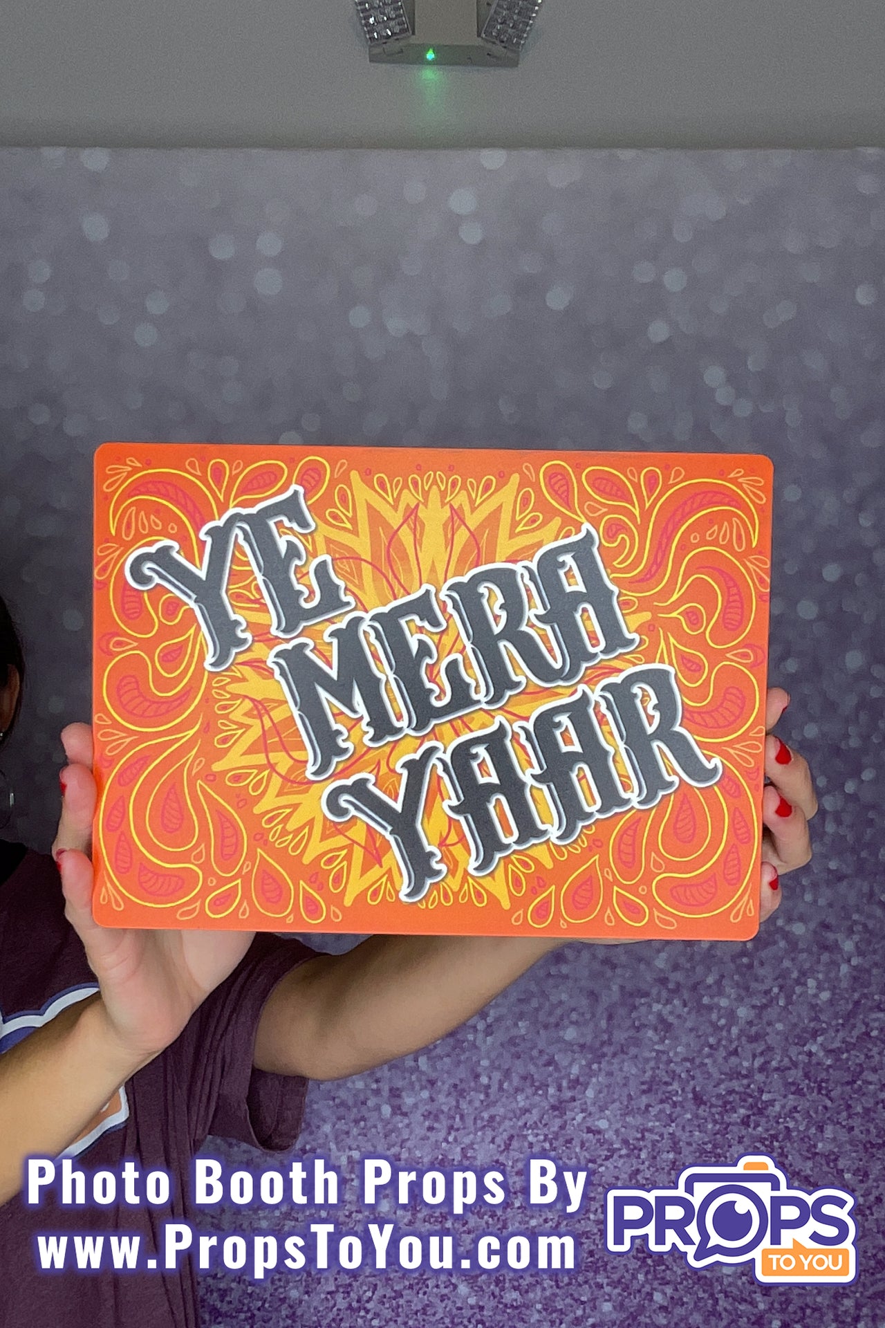 BUNDLE! Indian - Party - 5 Double-Sided Photo Booth Props